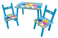 Zestawy mebli dla dzieci - Baby Shark Rekin Stół Stolik Dla Dzieci 2 Krzesła - miniaturka - grafika 1