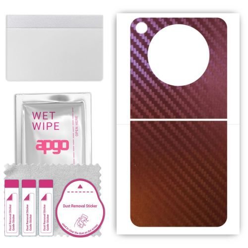 folia naklejka skórka strukturalna na TYŁ do ZTE Libero Flip - Carbon Kameleon CAKA5 - apgo SKINS