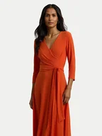Sukienki - LAUREN RALPH LAUREN Sukienka koktajlowa 250769904041 Pomarańczowy - miniaturka - grafika 1