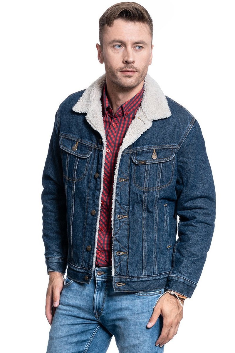 Męska kurtka zimowa Lee SHERPA JACKET S