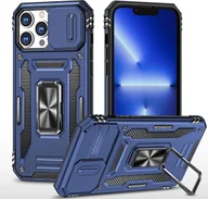 Etui i futerały do telefonów - König Design Etui kompatybilne z Apple iPhone 15 Pro plastikowe miękkie etui na telefon - Etui na telefon granatowe - miniaturka - grafika 1