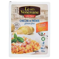 Szybkie dania obiadowe - Kluski ziemniaczane bezglutenowe Chicche di Patate 500g - Le Veneziane - miniaturka - grafika 1