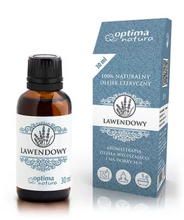 Optima Natura Optima Natura Naturalny Olejek Eteryczny Lawendowy 30 Ml Optima Natura - Aromaterapia - miniaturka - grafika 1