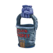 Dekoracje do akwarium - Penn Plax Kosz na śmieci SpongeBob Chum Plankton - miniaturka - grafika 1