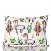 Kołdry i poduszki dla dzieci - Poduszka 30x40 cm 100% bawełna alpaki - miniaturka - grafika 1