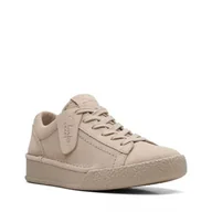 Półbuty damskie - Clarks Craft Cup Walk [Sand Suede] - Rozmiar 41 - miniaturka - grafika 1