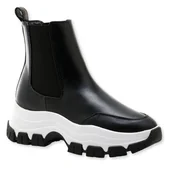 Botki damskie - Buty damskie Guess Besona botki czarne -39 - GUESS - miniaturka - grafika 1