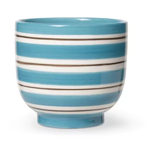 Biało-niebieska ceramiczna doniczka Kähler Design, ø 12 cm - Donice - miniaturka - grafika 1