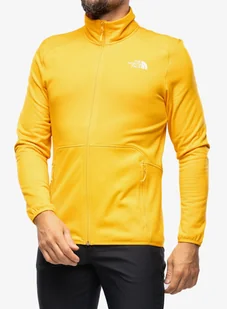 Bluza rozpinana The North Face Quest FZ Jacket - summit gold - Bluzy sportowe męskie - miniaturka - grafika 1