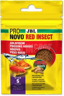 JBL ProNovo Red Insect Stick S 20ml - dla karasi złocistych - Pokarm dla ryb - miniaturka - grafika 1