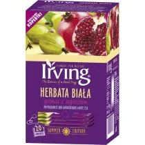 Irving HERBATA BIAŁA GRANAT Z AGRESTEM 20 KOP. ( 1,5 G X 20 TOREBEK) - Herbata - miniaturka - grafika 2