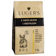 Sucha karma dla psów - Luger's Luger's Adult, królik i indyk - 2 x 5 kg - miniaturka - grafika 1
