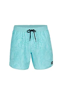 Koszulki męskie - O'NEILL Scallop Ocean Swim Shorts Swim Spodenki męskie, 35048 Blue Topaz Comic Seaweed, Regularny, 35048 Blue Topaz Comic Seaweed, M-L - grafika 1