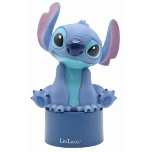 Lampka z głośnikiem LEXIBOOK Disney Stitch NS01D - Lampy stojące - miniaturka - grafika 1