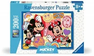 Puzzle - Ravensburger, Puzzle 200: Mickey and Minnie (12004136). Wiek: 8+ - miniaturka - grafika 1