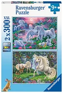 Puzzle - Ravensburger Puzzle 80570 80570 Jednorożce, 2 x 300 elementów, puzzle dla dzieci i dorosłych od 9 lat - miniaturka - grafika 1