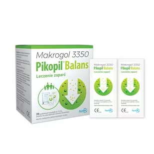 FARMAK Pikopil Balans Makrogol 3350, 20 sasz. - Układ pokarmowy - miniaturka - grafika 1