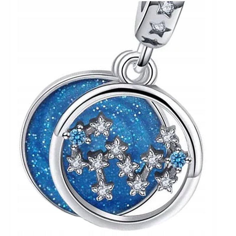 Charms Zawieszka Charms Znak Zodiaku Skorpion Gwiazdy Charmsy Trusky