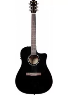 Fender CD-60SCE Dreadnought Black WN gitara elektroakustyczna - Gitary akustyczne - miniaturka - grafika 1