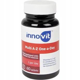 InnoVit, Suplement diety z Witaminą A C D 60szt. - Witaminy i minerały - miniaturka - grafika 1