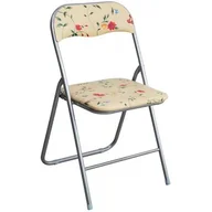 Fotele i krzesła ogrodowe - Krzesło składane PATIO Flower 47514 Beżowy - miniaturka - grafika 1