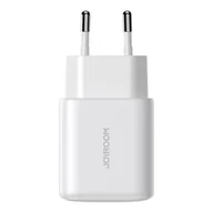 Ładowarki do telefonów - Ładowarka sieciowa Joyroom JR-TCF12 Dual-Port (2C) 20W (biały) - miniaturka - grafika 1