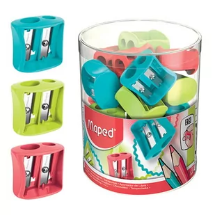 Maped Temperówka plastikowa Vivo podwójna - Temperówki - miniaturka - grafika 1