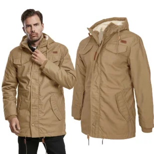 Kurtka BRANDIT Marsh Lake Parka M51 Camel - Odzież taktyczna i umundurowanie - miniaturka - grafika 1