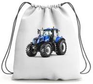 Torby szkolne - PLECAK WOREK TRAKTORY SZKOLNY NA BUTY WF OBUWIE - miniaturka - grafika 1