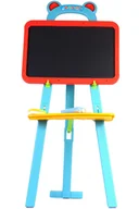Tablice dla dzieci - ElektroStator Tablica kredowa 3w1 magnetyczna dwustronna z akcesoriami 84 elementy Y265 Y265 - miniaturka - grafika 1