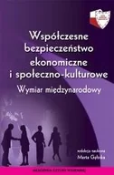 Powieści - Akademia Sztuki Wojennej Współczesne bezpieczeństwo ekonomiczne i społeczno-kulturowe Gębska Marta - miniaturka - grafika 1