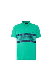 O'Neill O'Neill Lm Hauptu męska koszulka polo z krótkim rękawem zielony Salina zielona XS 0A2408 - Koszulki męskie - miniaturka - grafika 1