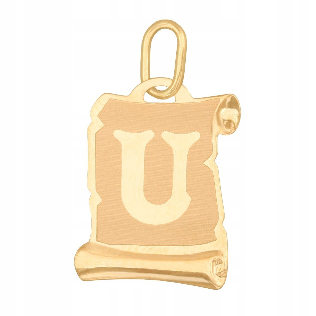 Złota Zawieszka Literka Papirus 585 0.50 g