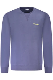 WRANGLER MĘSKA BLUZA Z ROZPINANYM TYŁEM NIEBIESKA - Bluzy męskie - miniaturka - grafika 1