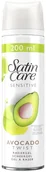 Kosmetyki do golenia - Gillette Żel do golenia dla Kobiet Satin Care Sensitive Avocado Twist 200ml pianka do golenia 200ml (6) [D,GB,NL] - miniaturka - grafika 1