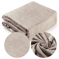 Koce - Koc 200 x 220 Mikrofibra Tłoczona Ardea Leaf 10 - miniaturka - grafika 1