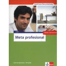Meta profesional B1 Libro de ejercicios +CD - Canizares Pilar Perez - Książki do nauki języka hiszpańskiego - miniaturka - grafika 1