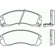 Klocki hamulcowe - Klocki hamulcowe - komplet BREMBO P 54 017X - miniaturka - grafika 1