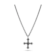 Naszyjniki - Biżuteria POLICE PEJGN2112811. Naszyjnik, Kolor szary. Mężczyzna. - miniaturka - grafika 1