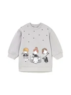 Sukienki i spódniczki dla dziewczynek - Mayoral Sukienka dzianinowa 2921 Szary Regular Fit - miniaturka - grafika 1