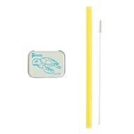 Akcesoria do karmienia - Fommi Fommi Słomka Wielorazowa w Pudełku Yellow blueocean-34872-0 - miniaturka - grafika 1