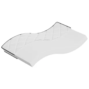 vidaXL Materac piankowy, średnio miękki, 90x200 cm - Materace - miniaturka - grafika 1
