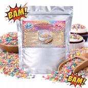 Dodatki do ciast w proszku - Strzelający Cukier - posypka do tortu ciastek deserów efekt strzelania 50g - miniaturka - grafika 1