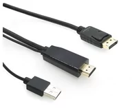 Kable komputerowe i do monitorów - Microconnect Hdmi To Displayport Converter Cable, 3M - miniaturka - grafika 1