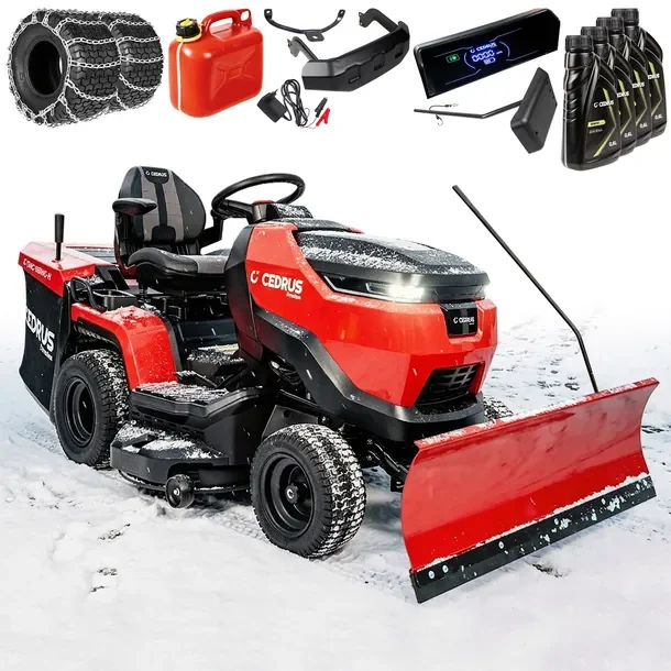 Traktor Kosiarka CEDRUS C-TRAC-103HC-H Automat Honda MAX 21 KM z Pługiem