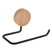 Wieszaki łazienkowe - Uchwyt ścienny na papier toaletowy Plain Bisk - miniaturka - grafika 1