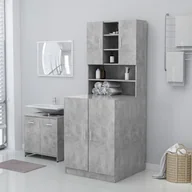 Szafki łazienkowe - vidaXL Szafka na pralkę szarość betonu 71x71,5x91,5 cm 808399 - miniaturka - grafika 1