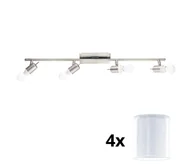 Lampy sufitowe - Eglo - LED Oświetlenie punktowe MY CHOICE 4xE14/4W/230V chrom/białe - miniaturka - grafika 1