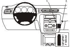 ProClip do Chevrolet Silverado Seria 2500/3500 07-14 - Uchwyty samochodowe do telefonów - miniaturka - grafika 1