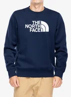 Bluzy sportowe męskie - Bluza bez kaptura The North Face Drew Peak Crew - summit navy - miniaturka - grafika 1